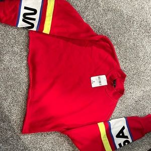 Forever 21 NASA crop top sweat shirt